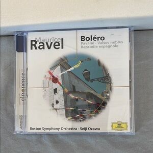 ⭐️ Maurice Ravel Boléro CD Rare Music Boston Symphony Orchestra Universal Audio